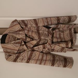 Anthropologie Belted Jacket